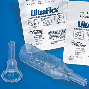 Rochester 33301 Ultraflex siliconen condoomcatheter, 25mm, steriel, 30x1st/ds