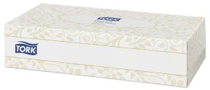 Tork F1 Extra Zachte Facial Tissues, 2-laags, wit, 20x20cm, 30x100st, 3.000st/doos