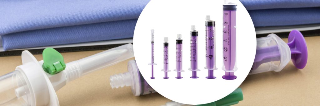 Mediplast Enfit NCE01-V2SE voedingsspuit 1 ml. centrisch steriel ds/100x1