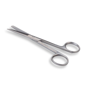 Schaar chirurgisch, 14cm, recht, st/sp, RVS, p/st