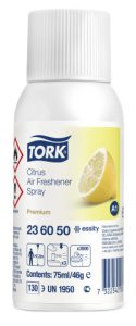 Tork A1 Luchtverfrisser Spray met Citrusgeur, aerosol, 3.000 doseringen, 75ml/bus, 12bus/doos