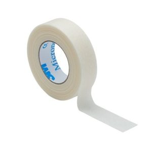 3M Micropore 1530-0 chirurgische hechtpleister, 9,1mtr/1.25cm, wit, 24rol/doos