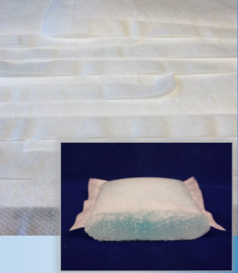 Absorbest absorptiemat , 72x37cm, vochtopname ca. 5 ltr, 100st/ds