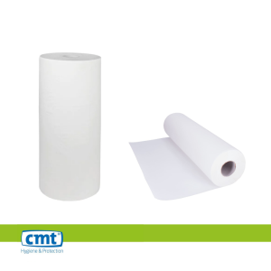CMT Onderzoektafelpapier, cellulose, 2-laags, 150m/50cm, wit, 6rol/doos