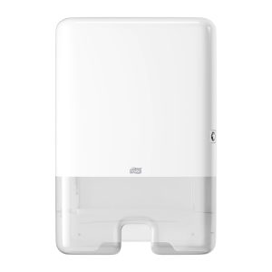 Tork H2 Xpress® Multifold Handdoek Dispenser, wit, kunststof, Elevation-Line