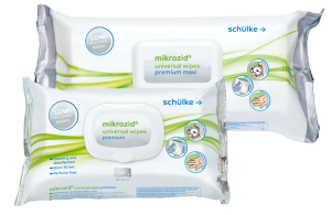 Mikrozid universal wipes premium maxi: 25x25cm, 80wipes/pak, 6pak/doos