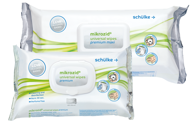 Mikrozid universal wipes premium maxi: 25x25cm