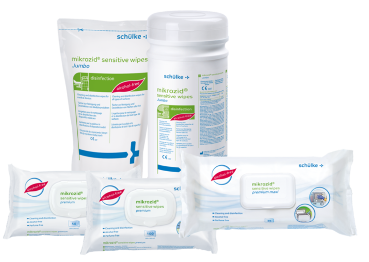 Mikrozid sensitive wipes premium