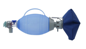 Ambu beademingsballon, siliconen, oval plus, drukbegrenzingsventiel, volwassenen, zonder masker p/st
