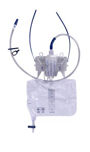 CMT Urinemeetsysteem 500ml, 2.000ml zak, ophanghaken, 100cm slang, aftap, steriel, 10st/doos