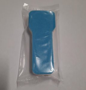 CMT spalken foam, blauw, 67x26x10mm, disposable, 50st/doos