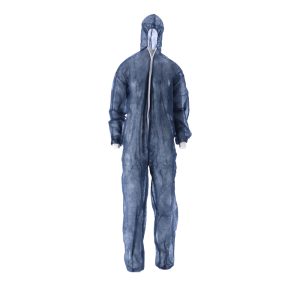 CMT pp non woven coverall, blauw, xx-large, ritssluiting, 1st/zak, 50st/doos