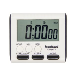 Hanhart Stopwatch Compact II dual timer, p/st