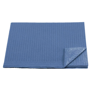 Patiëntenservetten, Tiss/PE, 330×450 mm, blauw, 4x125st/ds