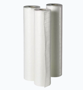 Onderzoeksbankrol met PE laag, 2-laags, 39cm x50m, geperforeerd, 6rol/doos