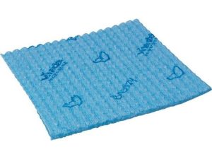 Vileda Breazy microvezel werkdoek,semi-disposable, blauw, 37 x 36 cm, 12x25st/ds