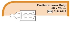 Cocoon verwarmingsdeken, Paediatric Lower Body, 60x90cm, 10st/ds