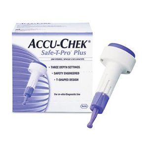 Accu-Chek Safe-T-Pro Plus Veiligheidslancetten (200 st)