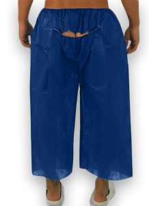EMDAMED Colonoscopiebroek, non-woven, lang, disposable, donkerblauw, 10x10st/ds