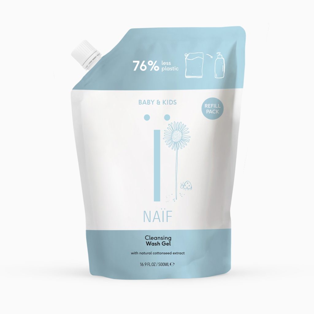 Naïf Care cleansing wash gel