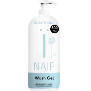 Naïf Care cleansing wash gel, 500ml/pompflacon, p/st