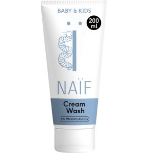 Naïf hydraterende wascrème, 200ml/tube