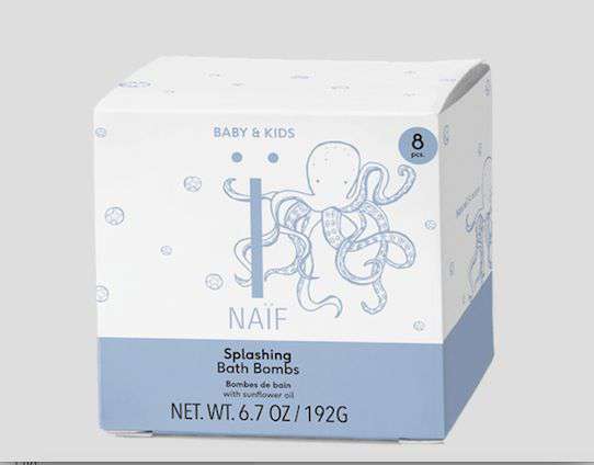Naïf Splashing Bath Bombs bruisblokken