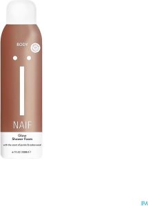 Naïf Glow doucheschuim, 200ml/flacon, p/st