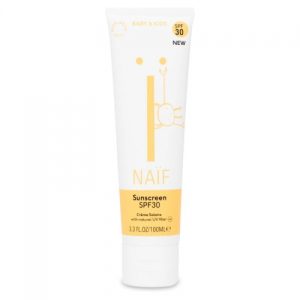 Naïf Natural Sunscreen lichaamsbescherming SPF30, 100ml/tube, p/st