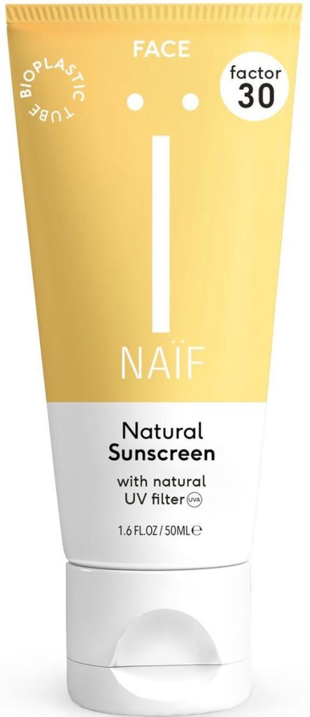 Naïf Natural Sunscreen gezichtsbescherming SPF30