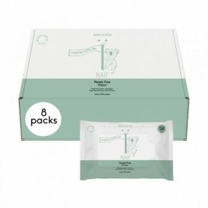 Naïf babydoekjes, 54st/pak, 8pak/doos, 432st/doos