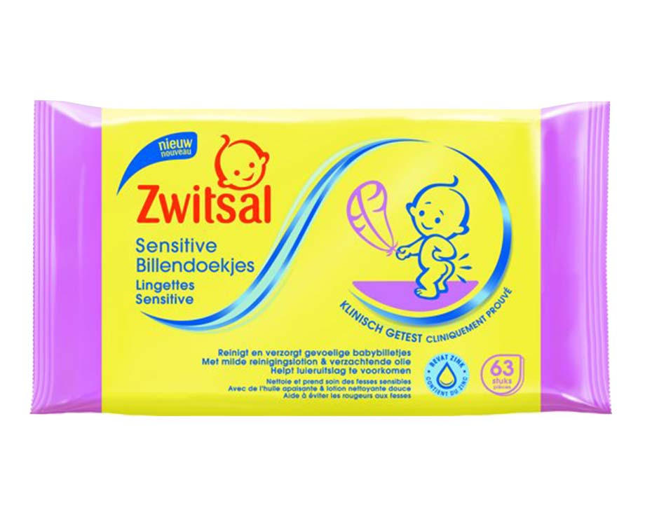 Zwitsal - billendoekjes sensitive (per stuk)