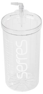 Serres opvangpot, transparant, 2000ml, p/st