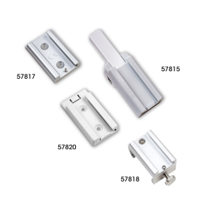 Serres railklem, aluminium voor opvangpot, p/st
