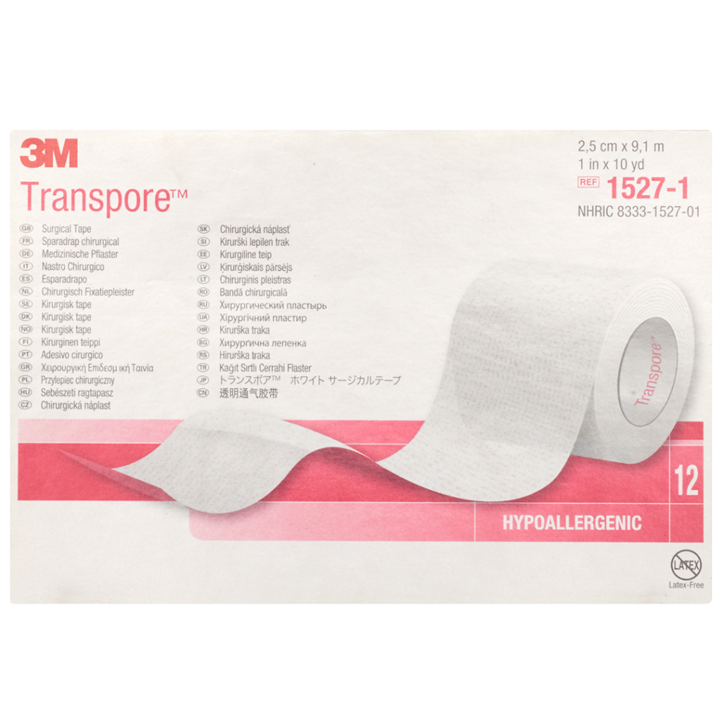3M 1527-1 Transpore chirurgische hechtpleister