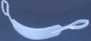 Covidien fixatieband voor tracheacanule, volw. Small, 1-delig,blauw, 10st/ds