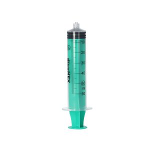 DicoNex spuit 50/60 ml. 3-delig LL (luer lock), extended graduation, steriel 25st/doos