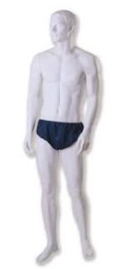 Patiënten slip, PP non-woven, donkerblauw,disposable, 20x10st/ds