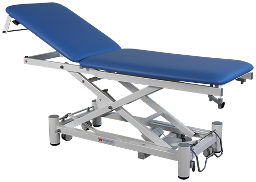 Wesseling Praxis 2 Elite ECG met elektrische rugklep en dubbele handschakelaar