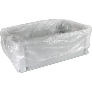 Kratzak, HDPE, 60x20x80cm, 8mµ, transparant, 1.000st/doos